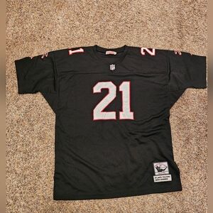 Men's Deion Sanders Atlanta Falcons #21 Football Jersey REP Size 54